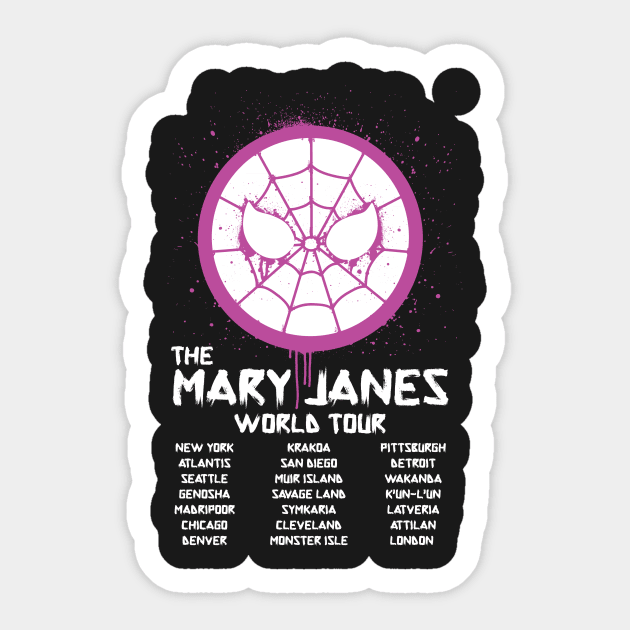 The Mary Janes World Tour Sticker by kentcribbs